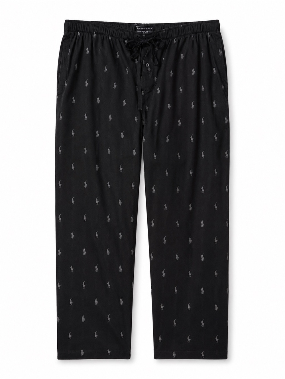 Polo Ralph Lauren Men’s 3XL Black Pony Print Cotton Pajama Lounge Pants